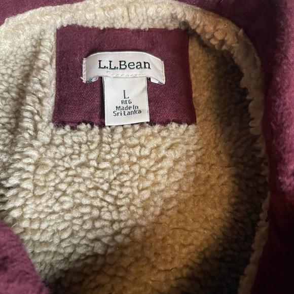 LL Bean Jacket Size Large - Picture 2 of 2